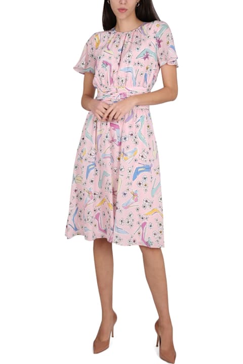 Boutique Moschino Dresses for Women Boutique Moschino "heels And Flowers" Dress