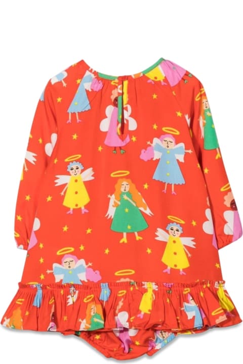 Stella McCartney Kids Stella McCartney Kids M/l Dress With Little Angels Coulottes