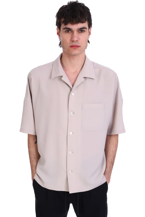 Shirt In Beige Polyester