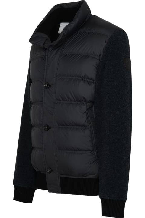 Woolrich Coats & Jackets for Men Woolrich Grey Wool Blend Jacket