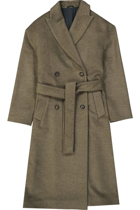 Brunello Cucinelli for Women Brunello Cucinelli Wool And Cashmere Coat