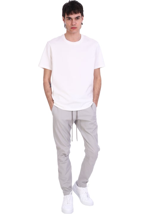 Pants In Grey Cotton