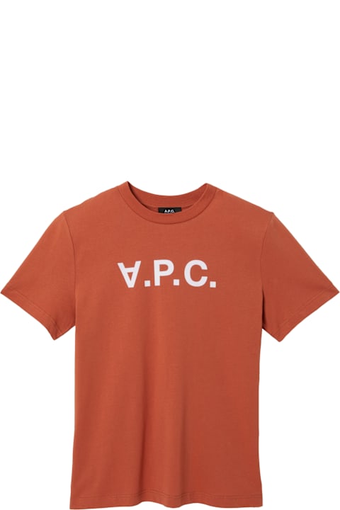 الملابس لـ القسم الرجالي A.P.C. T-shirt Standard Grand Vpc