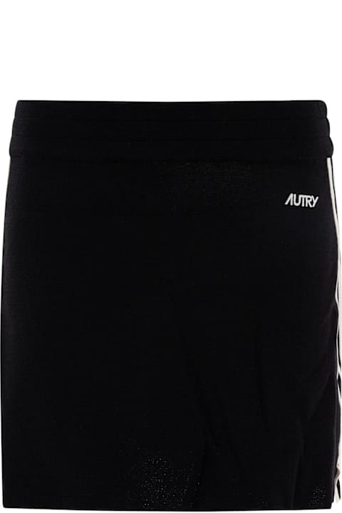 Autry Clothing for Women Autry Striped Detail Skirt