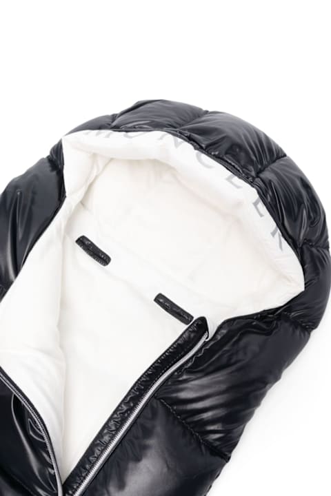 Moncler Accessories & Gifts for Baby Girls Moncler Navy Blue Sack Baby Unisex