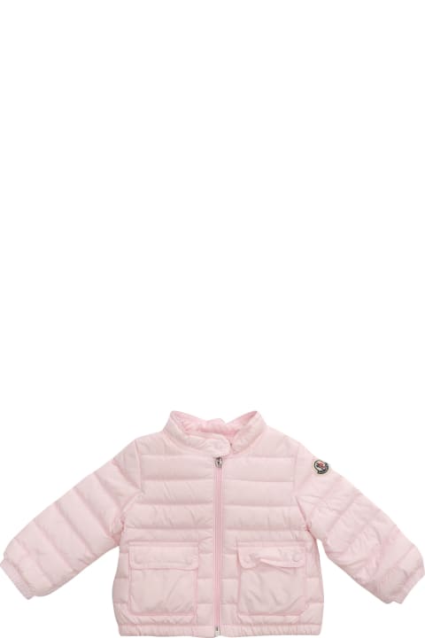 Moncler Kids Moncler Pink Lans Jacket
