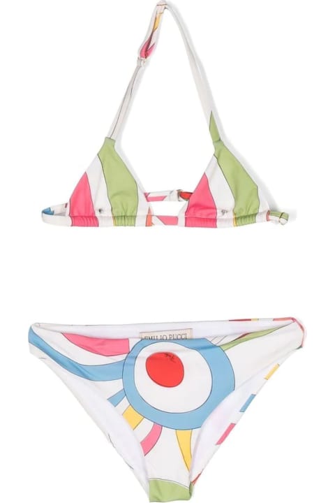 Multicolor Polyester Swimsuit