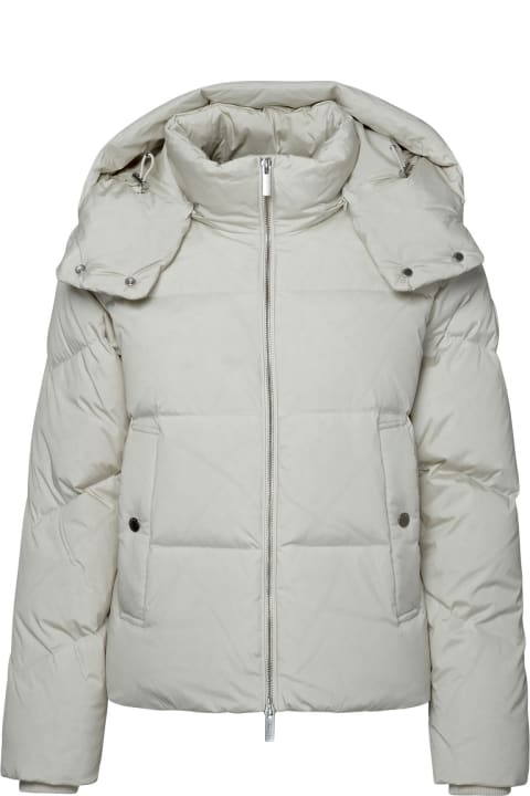 Woolrich Coats & Jackets for Women Woolrich Alsea White Nylon Puffer Jacket