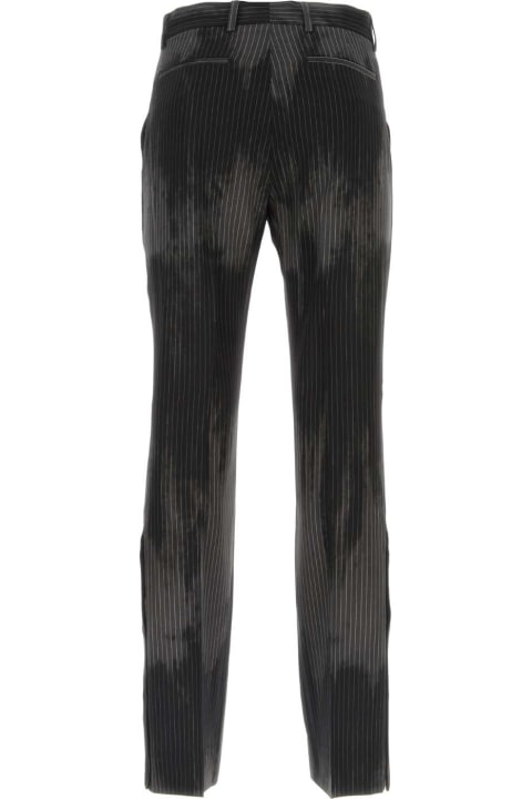 Clothing Sale for Men AMIRI Embroidered Wool Blend Pant