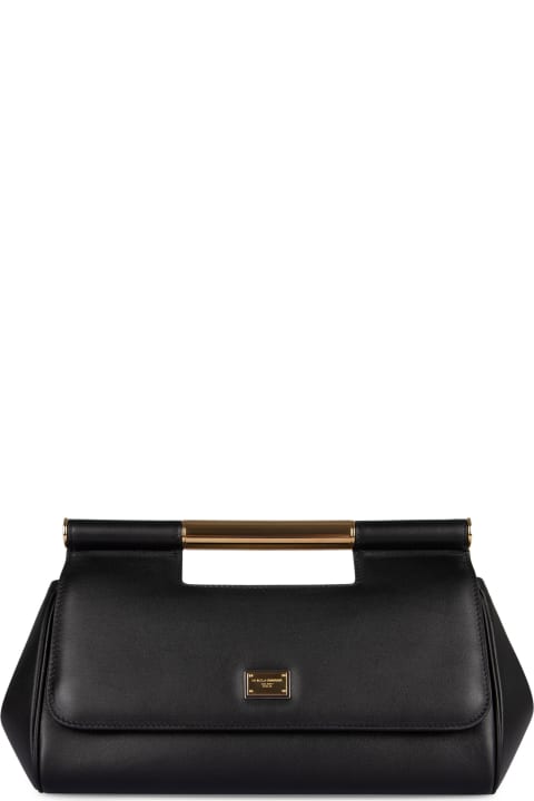 Dolce & Gabbana Shoulder Bags for Women Dolce & Gabbana Sicily Leather Handbag