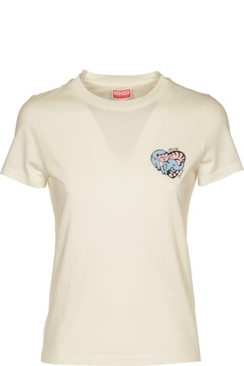 آخر صيحات الموضة من السيدات Kenzo Cvd Classic T-shirt Kenzo