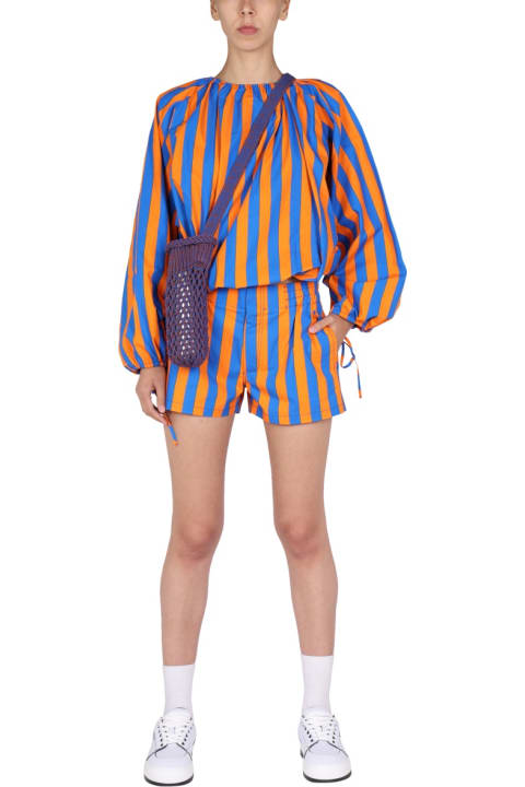 Sunnei Pants & Shorts for Women Sunnei Striped Pattern Shorts