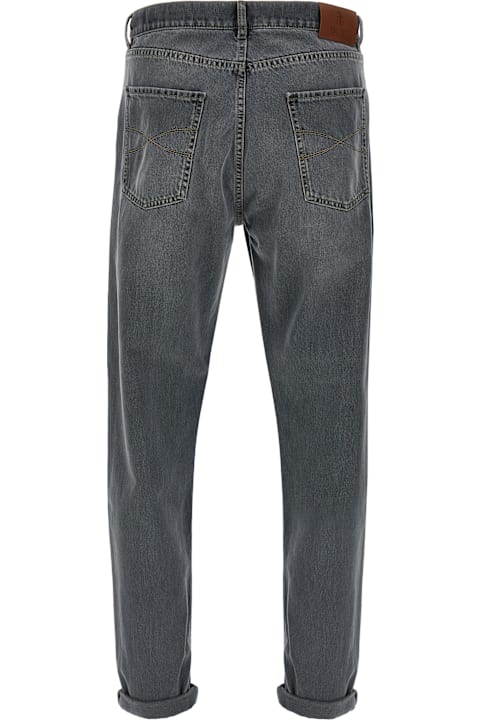 Quiet Luxury for Men Brunello Cucinelli Garment-dyed Jeans