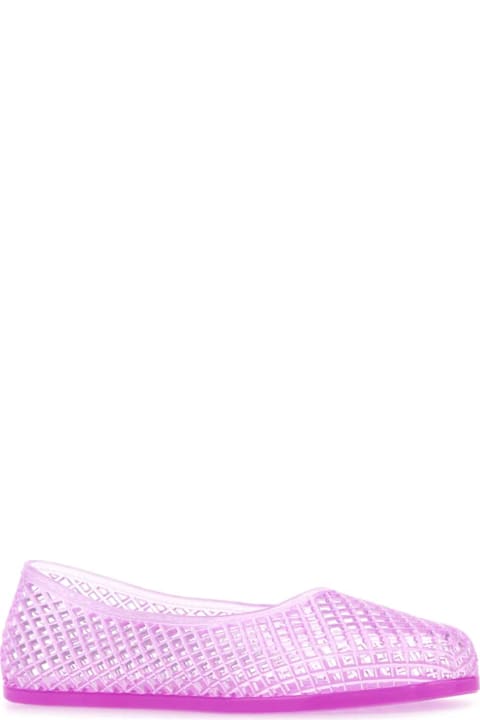 Ancient Greek Sandals Shoes for Women Ancient Greek Sandals Fucsia Mesh Iro Ballerinas