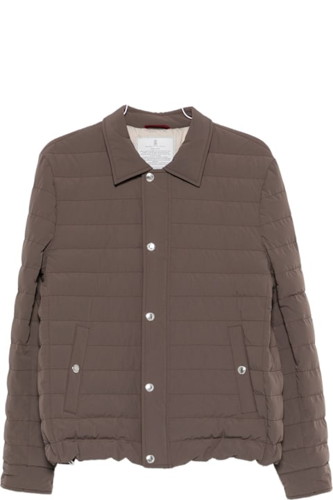 Homeware Brunello Cucinelli Nylon Short Down Jacket