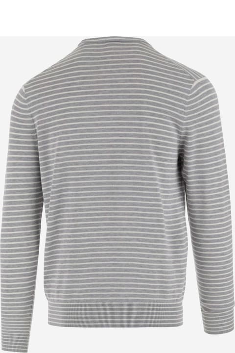 Aspesi Sweaters for Men Aspesi Cotton And Silk Blend Pullover