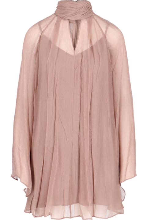 STAUD for Men STAUD 'esther' Mini Chiffon Dress