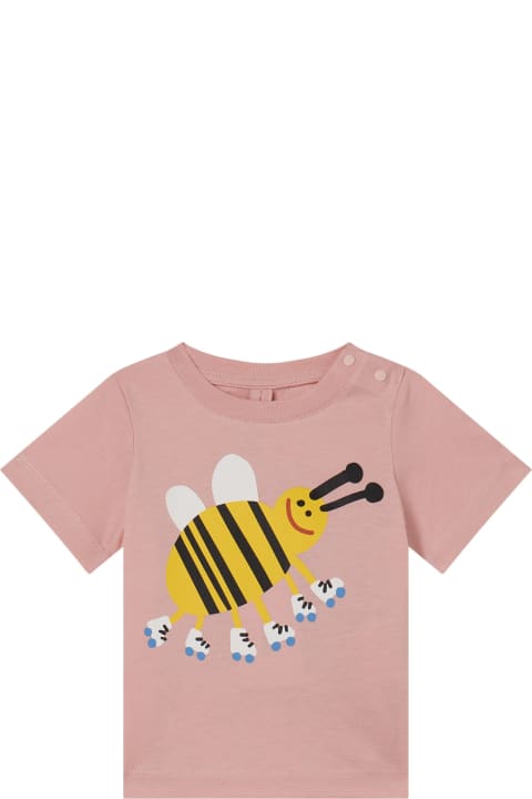 T-Shirts & Polo Shirts for Baby Girls Stella McCartney Kids T-shirt With Print