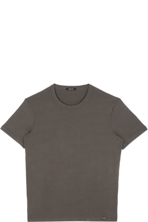 Topwear for Men Tom Ford Classic Crewneck T-shirt