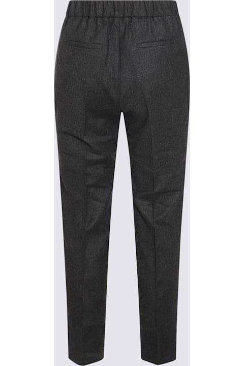 ウィメンズ Antonelliのパンツ＆ショーツ Antonelli Dark Grey Wool Blend Pants