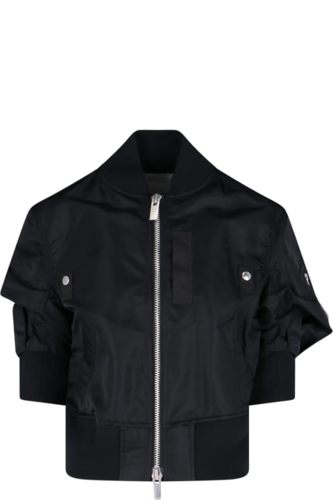 Sacai Coats & Jackets for Women Sacai 'nylon Twill Bluson' Jacket