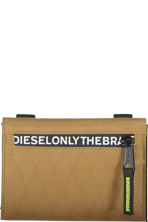Homeware Diesel Nylon Wallet With Shoulder Strap