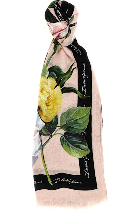 Dolce & Gabbana Scarves & Wraps for Women Dolce & Gabbana Floral Scarf