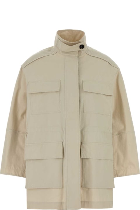 Homeware Brunello Cucinelli Sand Cotton Blend Jacket
