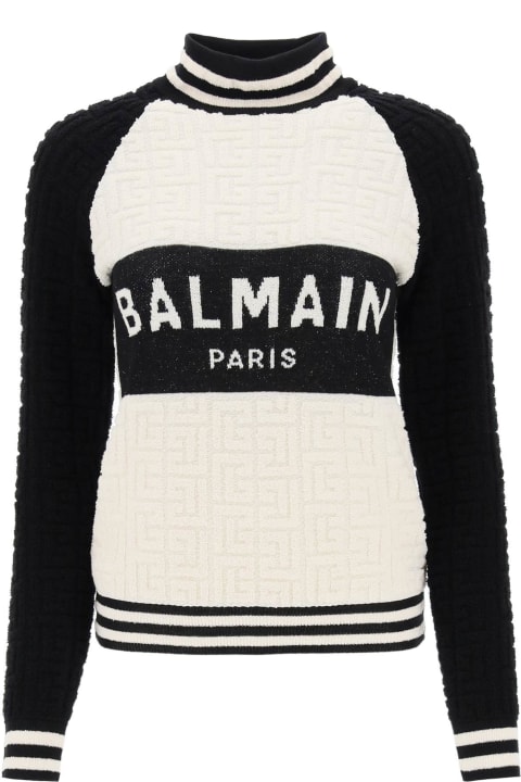 Balmain Sweaters for Women Balmain Turtleneck Sweater