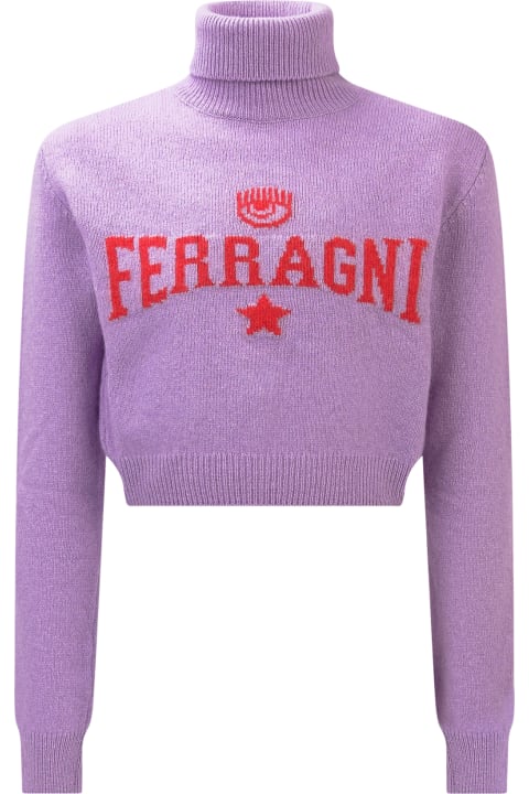 Chiara Ferragni Sweaters for Women Chiara Ferragni Eye Star Sweater