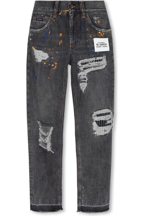 Dolce & Gabbana for Men Dolce & Gabbana Dolce & Gabbana 're-edition F/w 2023' Collection Jeans