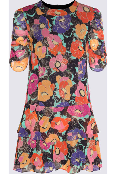 Fashion for Women RIXO Multicolour Viscose Dion Mini Dress