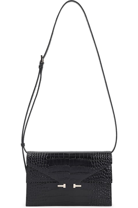 Tom Ford Soft Printed Croco Mini Bag