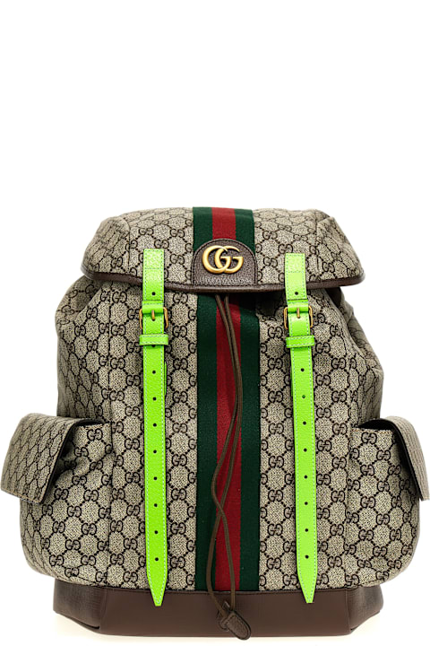 حقائب ظهر لـ القسم الرجالي Gucci 'ophidia Gg' Midi Backpack