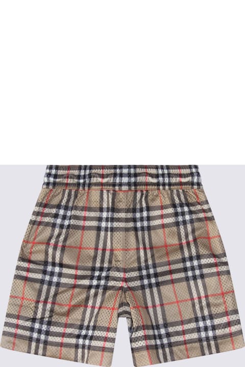 Fashion for Boys Burberry Beige Shorts