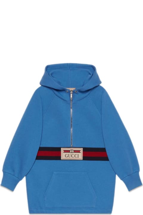 Gucci for Kids Gucci Jacket Felted Cotton Jersey