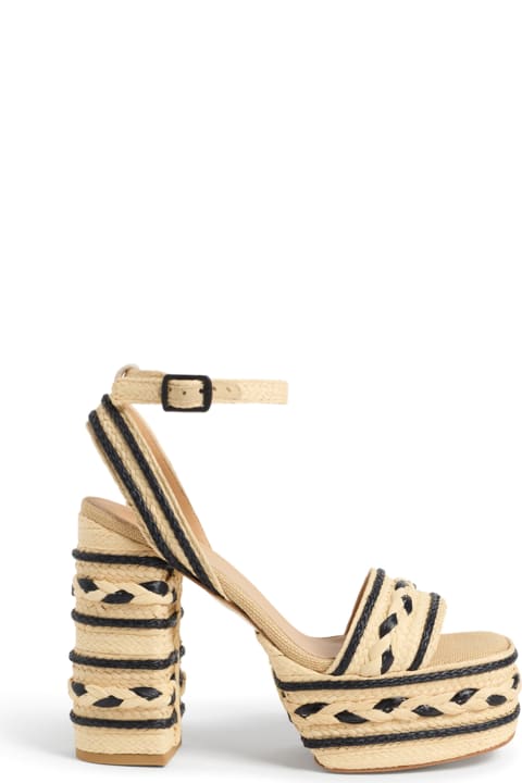 Castañer Shoes for Women Castañer Two-tone Flash Sandals With Strap