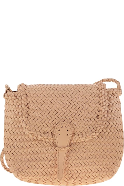 Homeware Dragon Diffusion Mini City Bag - Woven Leather Bag