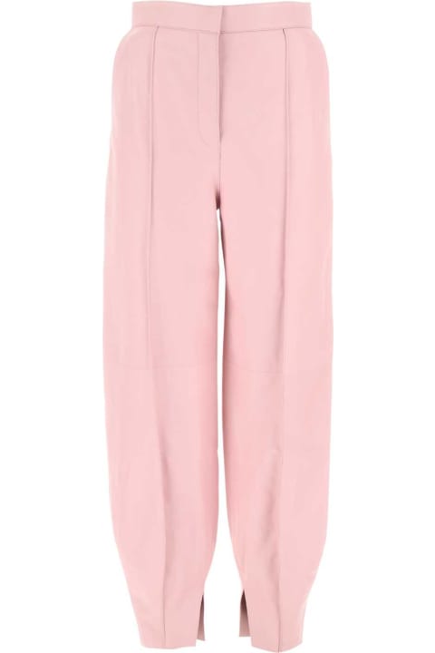 Loewe Fleeces & Tracksuits for Women Loewe Pastel Pink Leather Pant