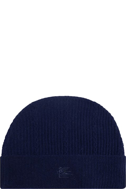 Homeware Etro Logo Embroidered Knitted Beanie