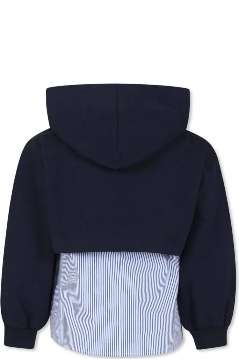 Philosophy di Lorenzo Serafini Kids Sweaters & Sweatshirts for Girls Philosophy di Lorenzo Serafini Kids Felpa Con Ricamo