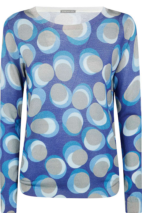 In Bed With You Sweaters for Women In Bed With You Printed Boat Neck Sweater