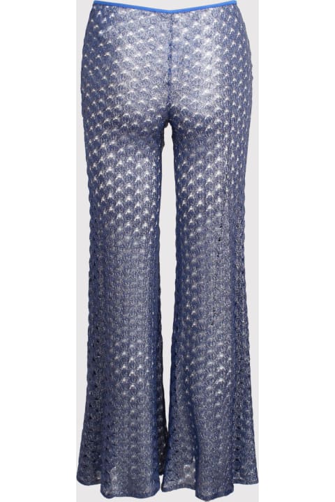 Fashion for Women Missoni Missoni Lace-effect Flared Trousers