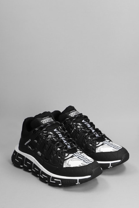 Trigreca Sneakers In Black Leather