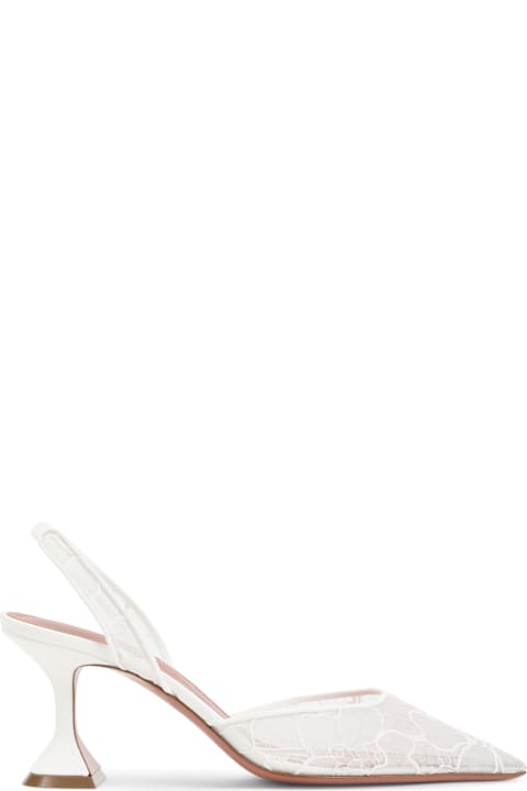 Amina Muaddi for Kids Amina Muaddi Holli Lace 70 Sling Mules