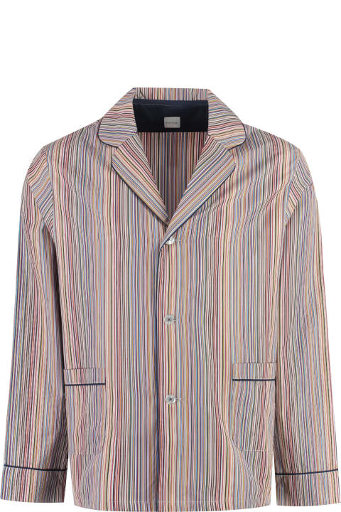 PS by Paul Smith for Men PS by Paul Smith Striped Cotton Pyjamas Pajama