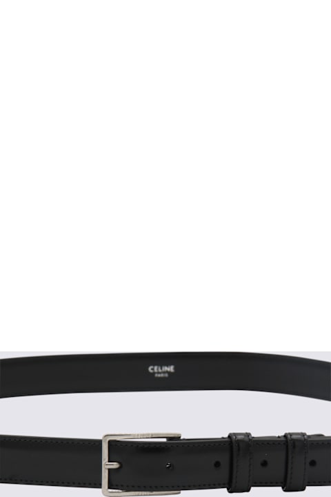 Homeware Celine Black Bull Leather Belt