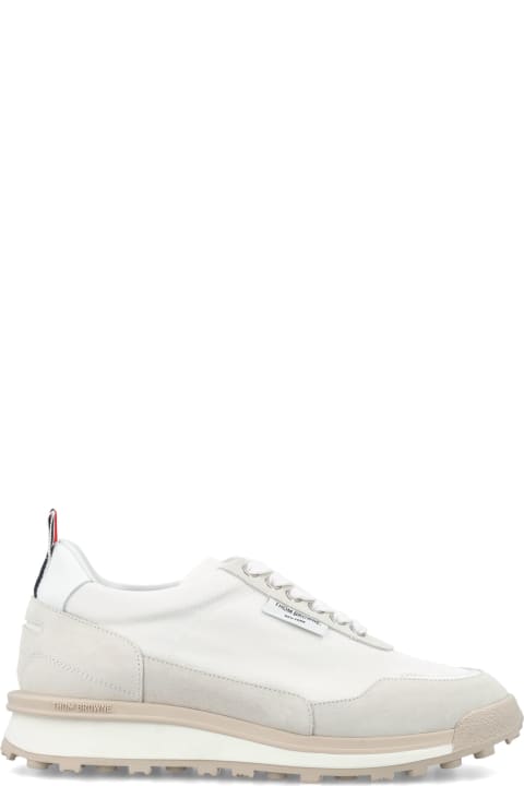 Fashion for Women Thom Browne Small Check Poly Woman Sneakers