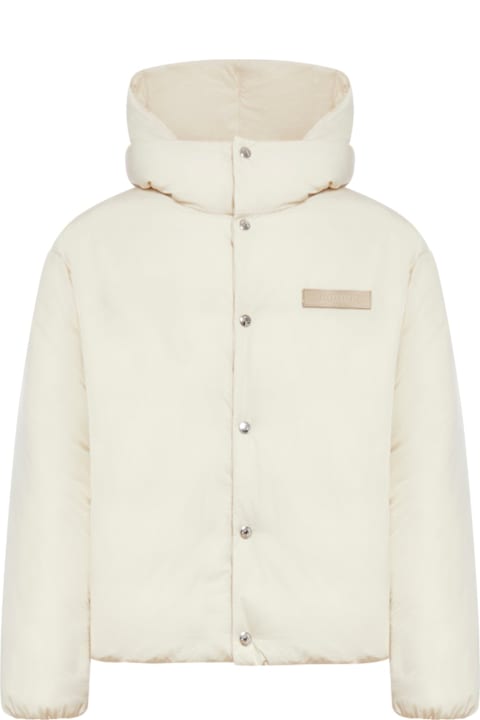 Jacquemus for Kids Jacquemus Logo Patch Padded Coat