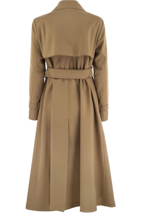 Homeware Weekend Max Mara Double-breasted Belted Coat